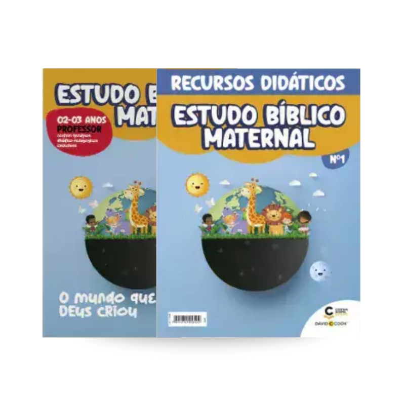 Kit do Professor Estudo Bíblico Maternal 01
