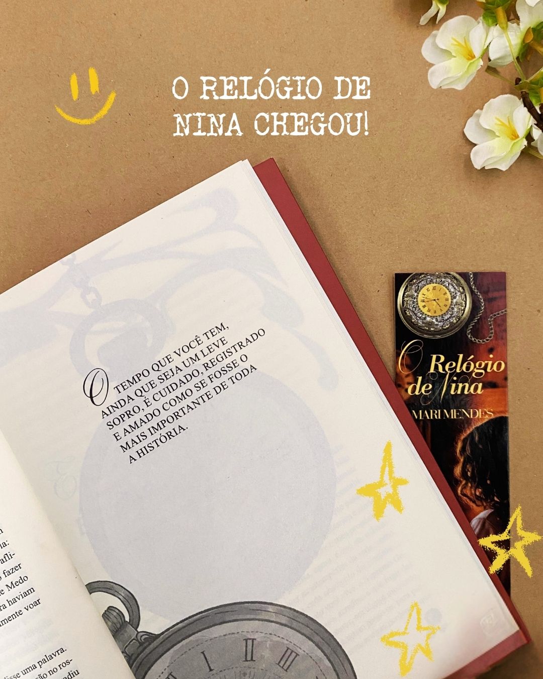 LIVRO O RELÓGIO DE NINA