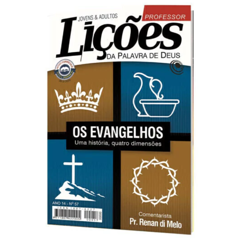 REVISTA EBD Nº 57 LIÇÕES-PROFESSOR - OS EVANGELHOS