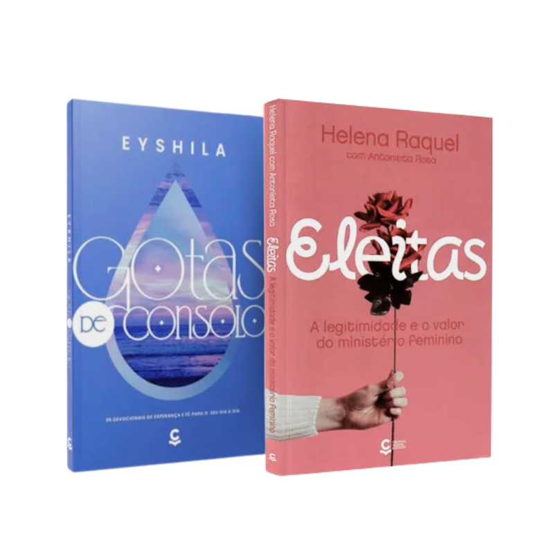 KIT LIVRO ELEITAS + LIVRO GOTAS DE CONSOLO