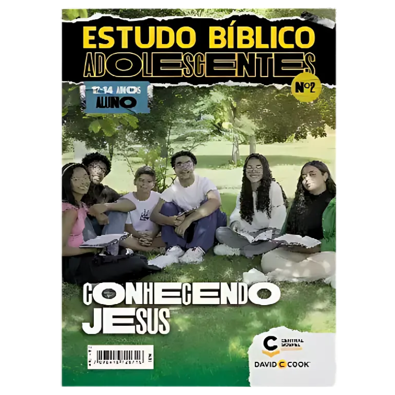 REVISTA ESTUDO BÍBLICO ADOLESCENTES 02 ALUNO 12 A 14 ANOS