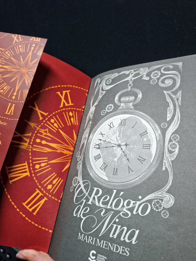 LIVRO O RELÓGIO DE NINA