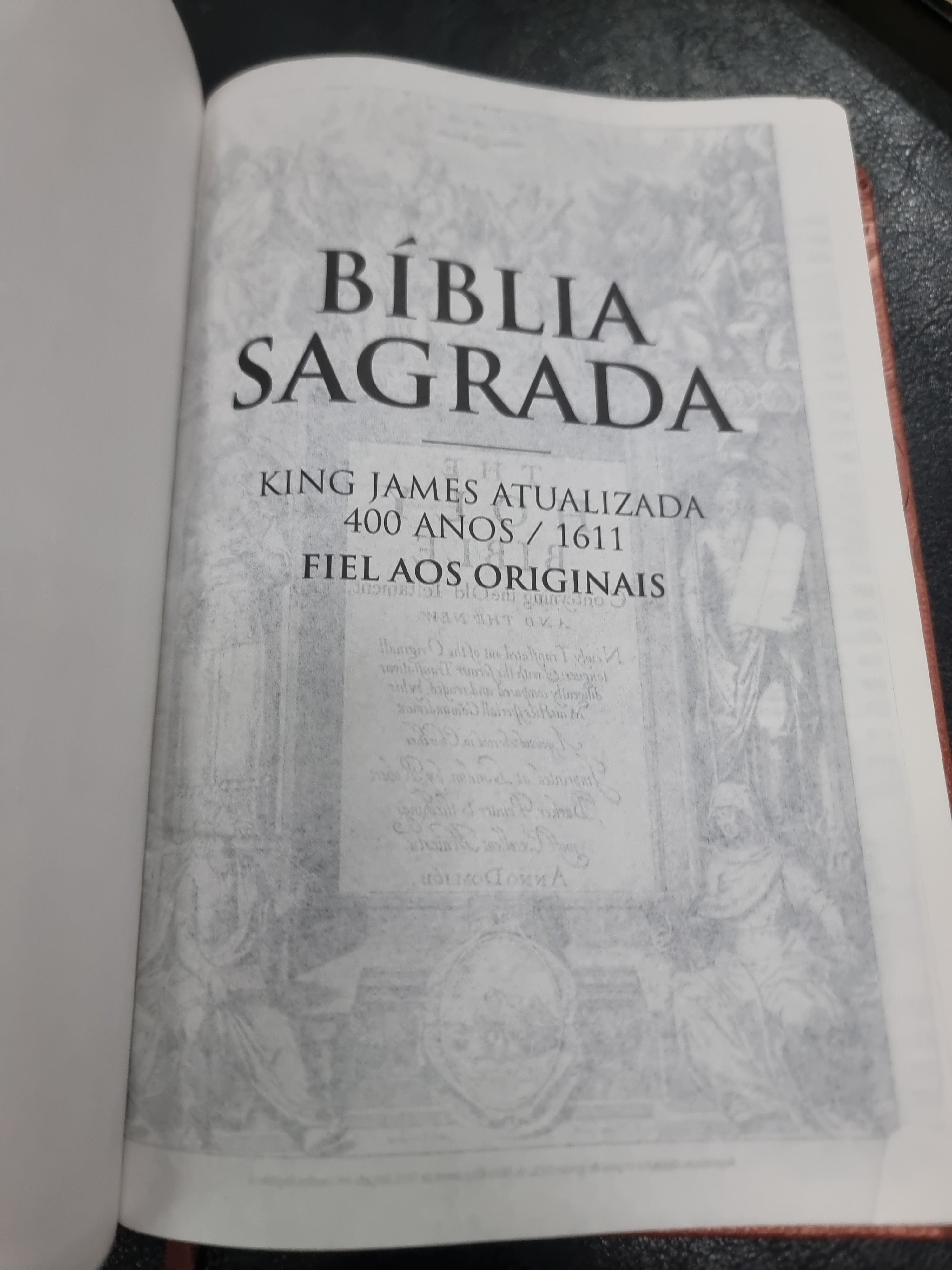 Bíblia King James Atualizada Slim - Cobre