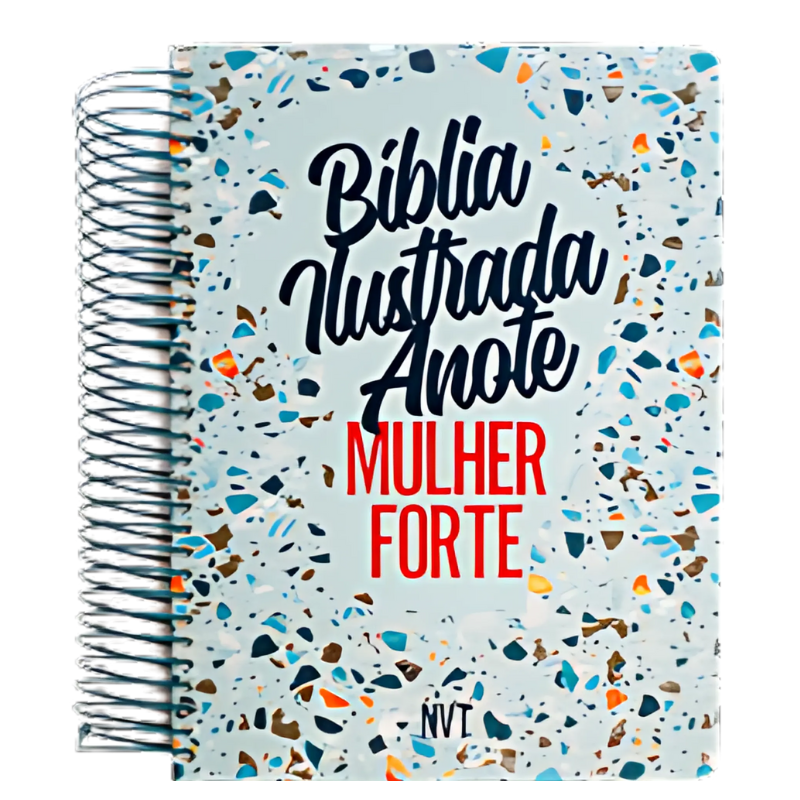 Bíblia Ilustrada Anote Mulher Forte Granilite