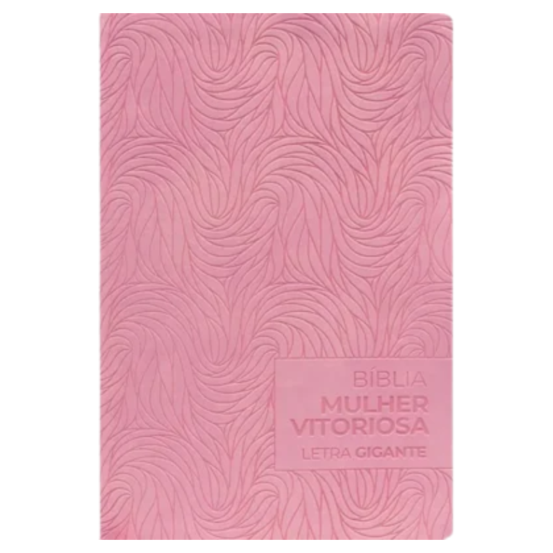 Bíblia Mulher Vitoriosa - Rosa Claro