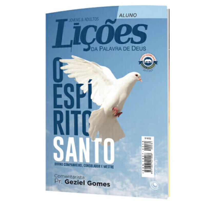 REV EBD LIÇÕES DA PALAV DE DEUS ALUNO - O ESPIRITO SANTO