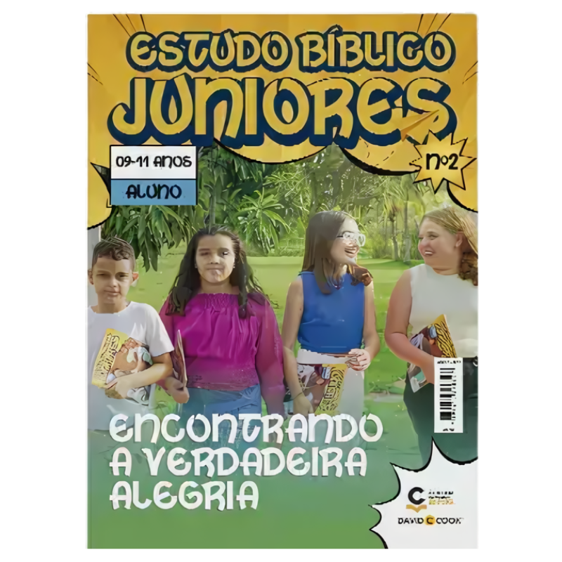 REVISTA ESTUDO BÍBLICO JUNIORES 02 - ENCONTRANDO A VERDADEIRA ALEGRIA - ALUNO