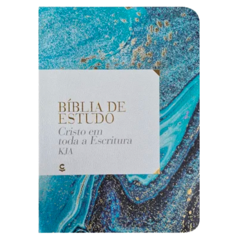 Bíblia de Estudo Cristo em Toda a Escritura - Azul