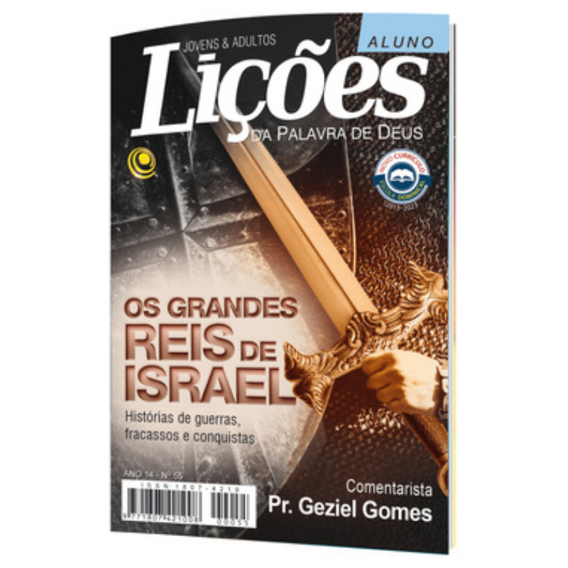 REV EBD Nº55 LIÇÕES DA PALAVRA DE DEUS ALUNO-OS GRANDES REIS