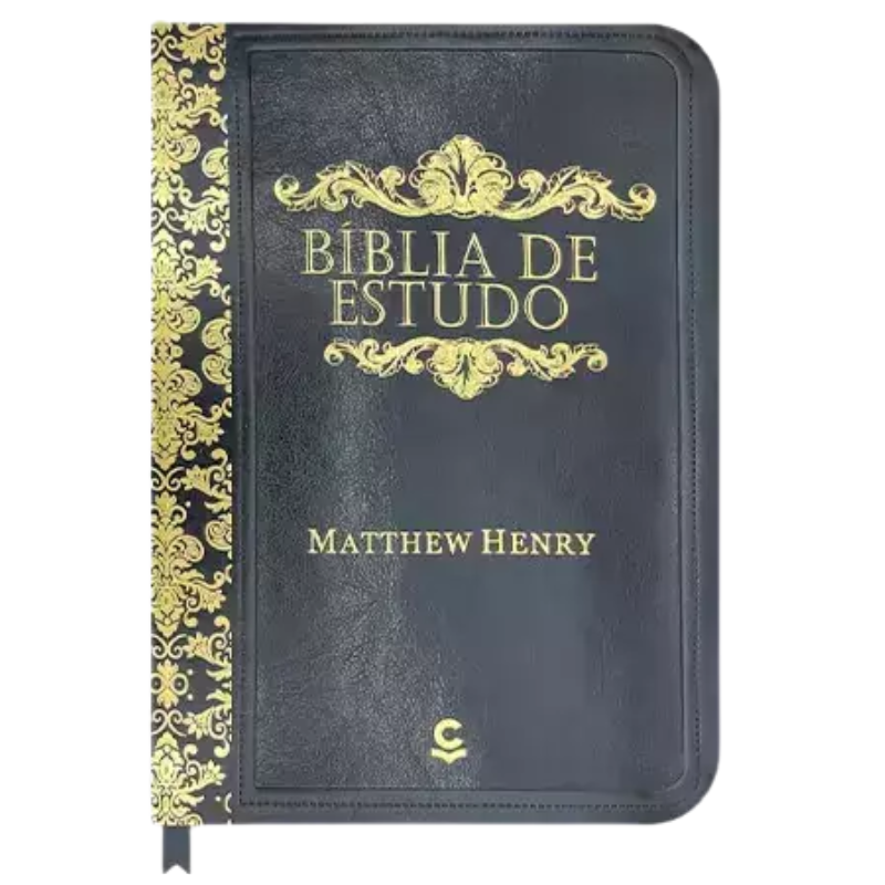 Bíblia De Estudo Matthew Henry - Preta (Nova Capa)