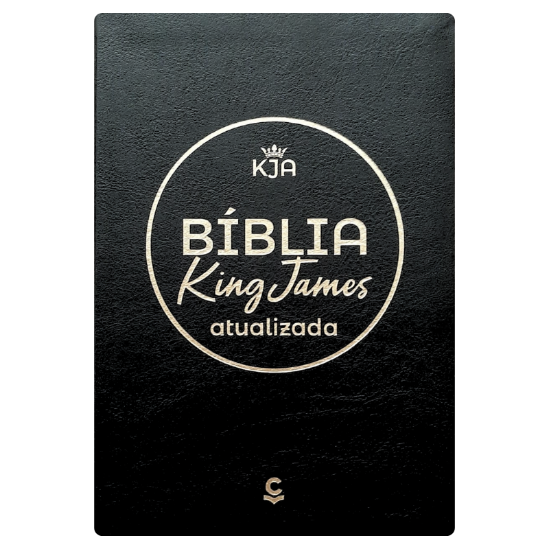 Bíblia King James Atualizada Slim - Preta