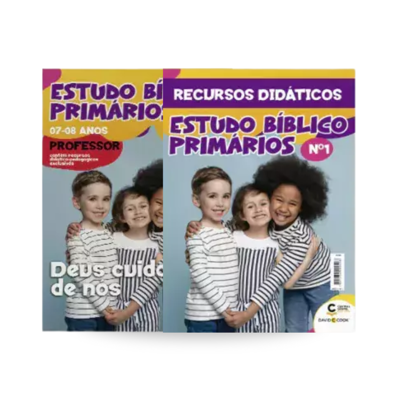 Kit do Professor Estudo Bíblico Primários 01