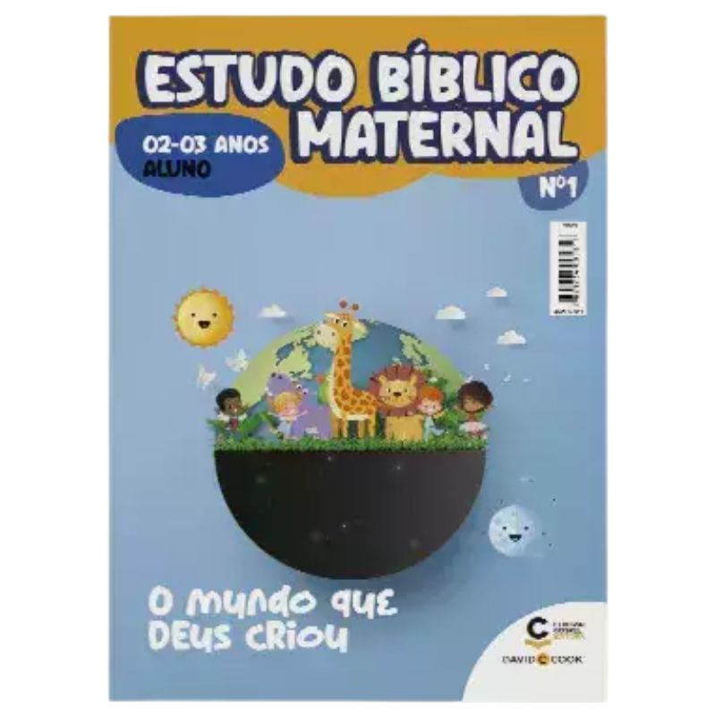 REVISTA ESTUDO BÍBLICO ESTUDO BÍBLICO MATERNAL 01 ALUNO