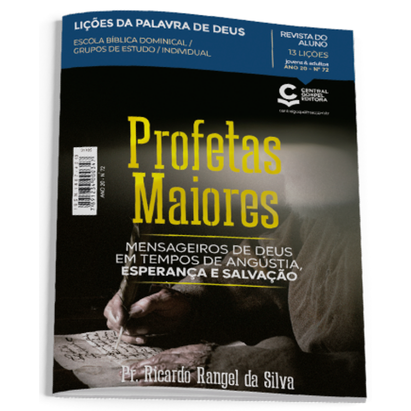 REVISTA Nº 72 LIÇÕES DA PALAVRA DE DEUS ALUNO - PROFETAS MAIORES