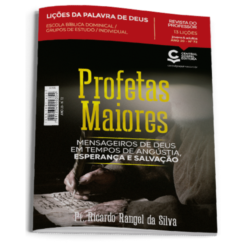 REVISTA Nº 72 LIÇÕES DA PALAVRA DE DEUS PROFESSOR - PROFETAS MAIORES