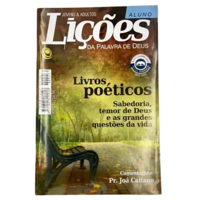 REVISTA Nº 45 LICOES DA PALAVRA DE DEUS ALUNO-LIVROS POETIC
