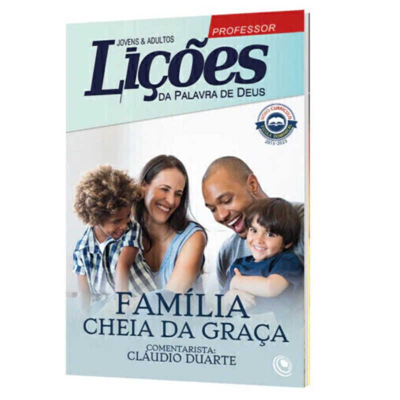 REVISTA EBD Nº 59 LIÇÕES-PROFESSOR - FAMÍLIA CHEIA DA GRAÇA
