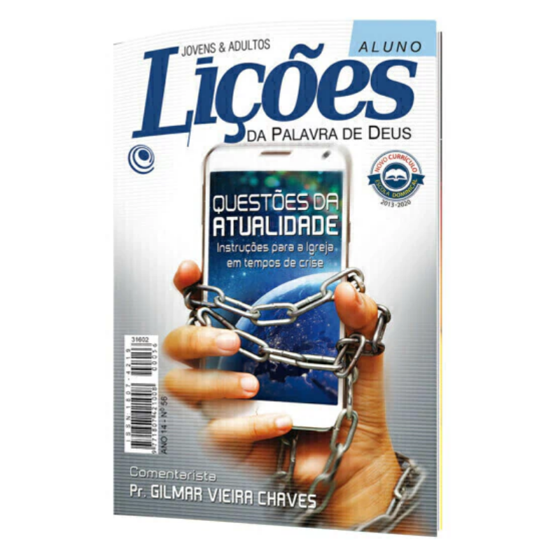 REVISTA EBD Nº 56 LICOES -ALUNO - QUESTÕES DA ATUALIDADE