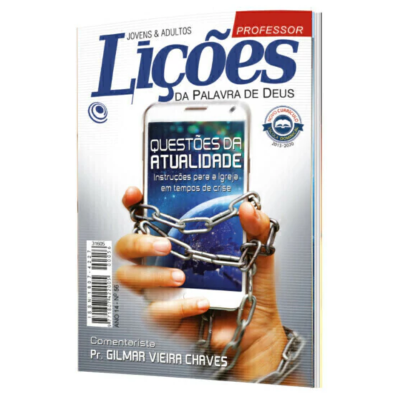 REV EBD-Nº 56 LICOES DEUS-PROFESSOR-QUESTÕES DA ATUALIDADE