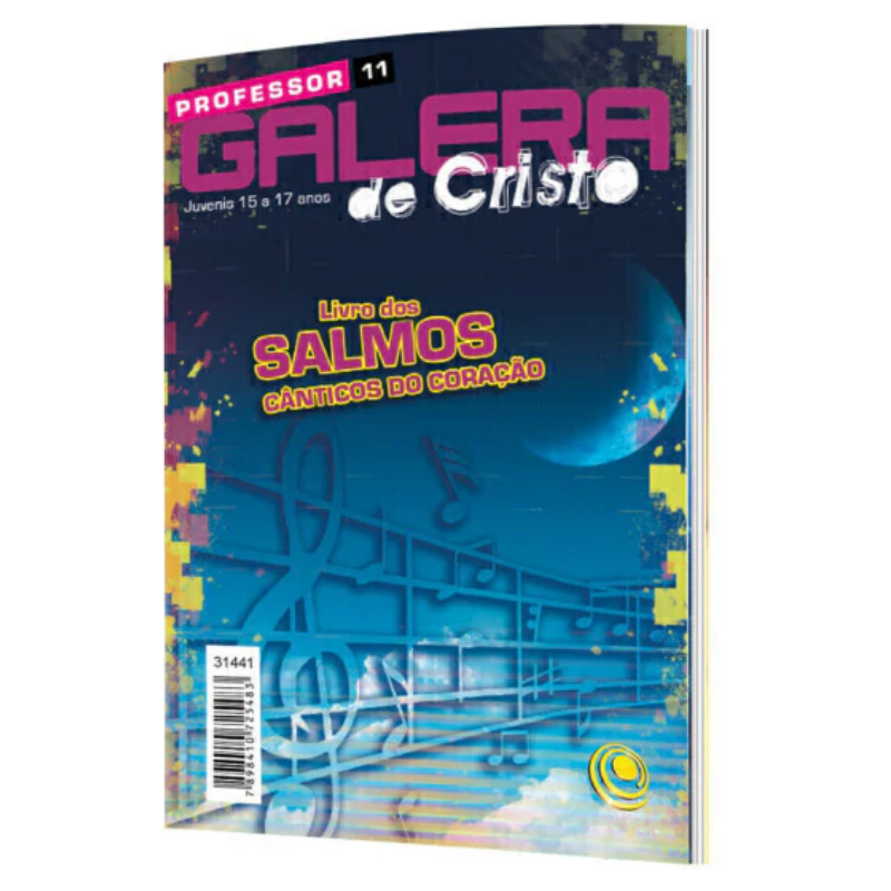 REVISTA Nº 11 GALERA DE CRISTO PROFESSOR - LIVRO SALMOS