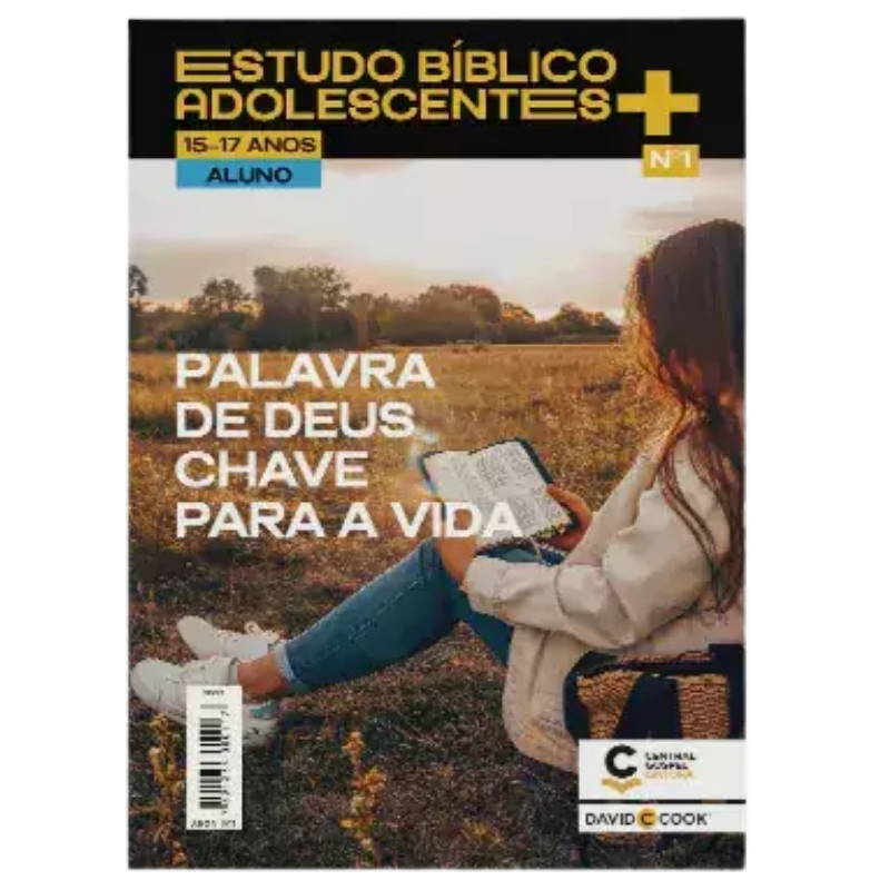 REVISTA ESTUDO BÍBLICO ADOLESCENTES 01 ALUNO 15 A 17 ANOS
