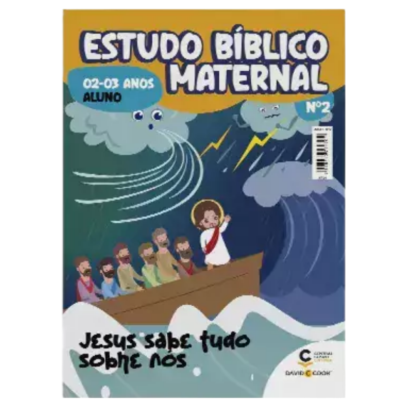 REVISTA ESTUDO BÍBLICO MATERNAL 02 - JESUS SABE TUDO SOBRE NÓS - ALUNO