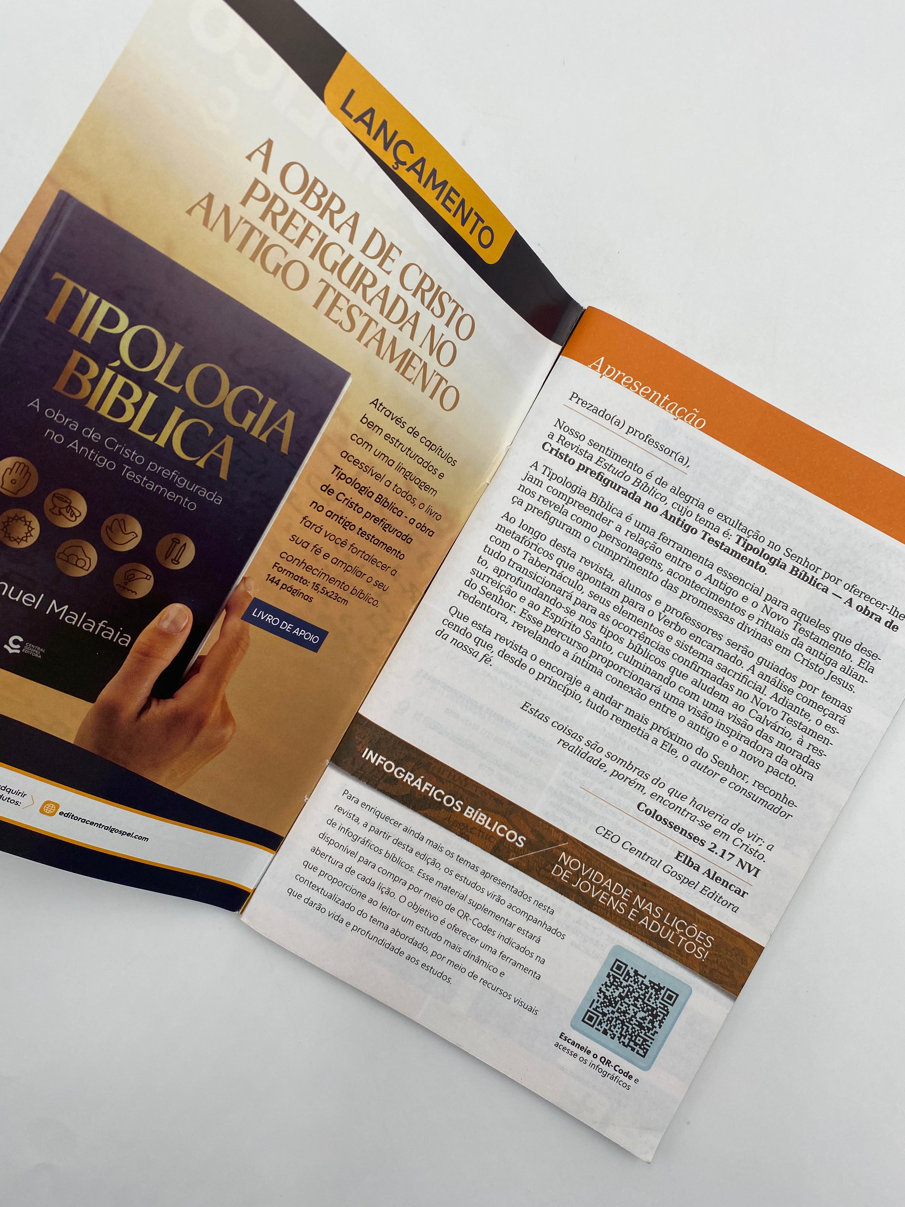 Revista EBD N04 Jovens e Adultos - Tipologia Bíblica PROFESSOR