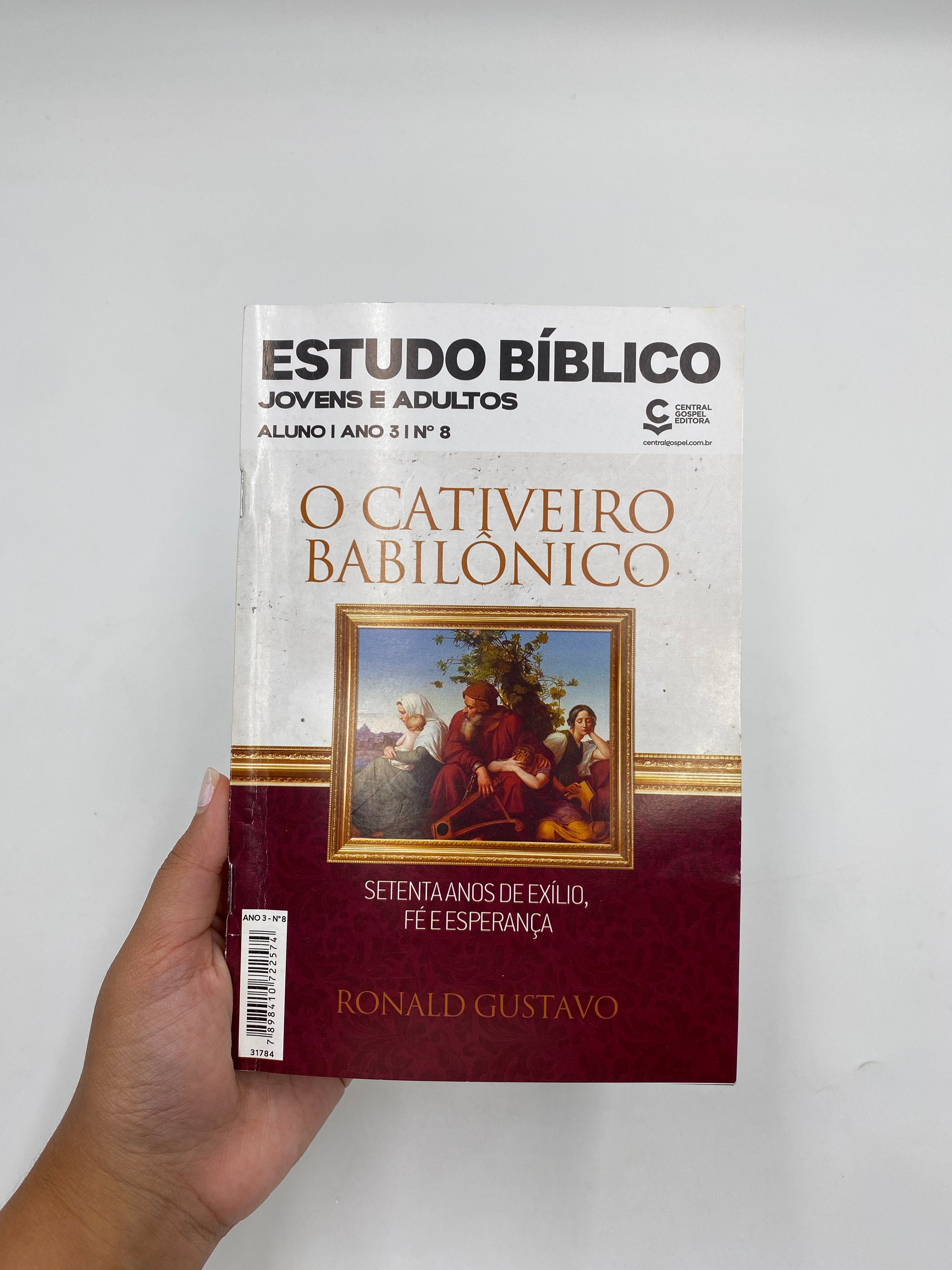 Revista EBD N08 Jovens e Adultos - O Cativeiro Babilônico ALUNO