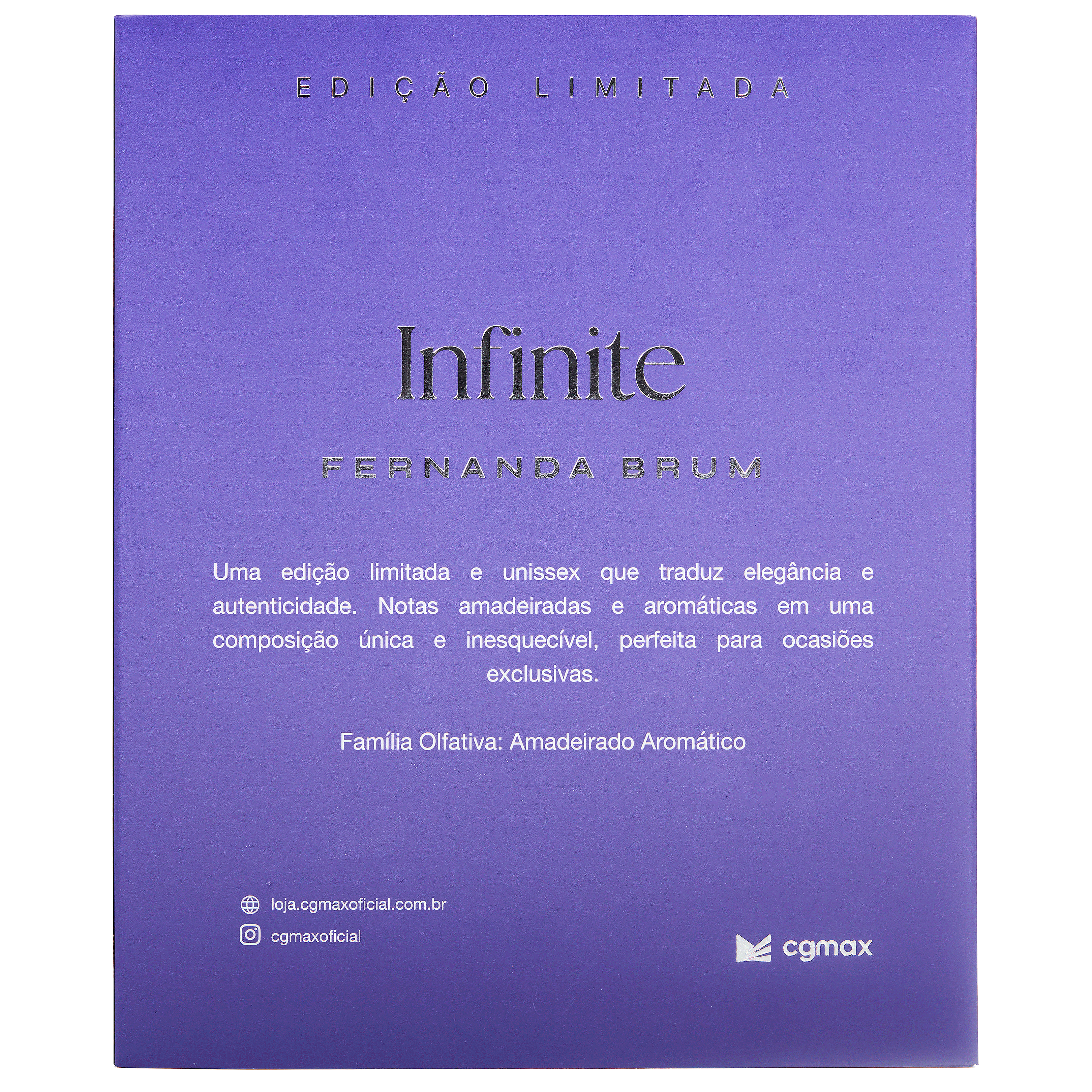 Perfume Infinite 50 ml, by Fernanda Brum