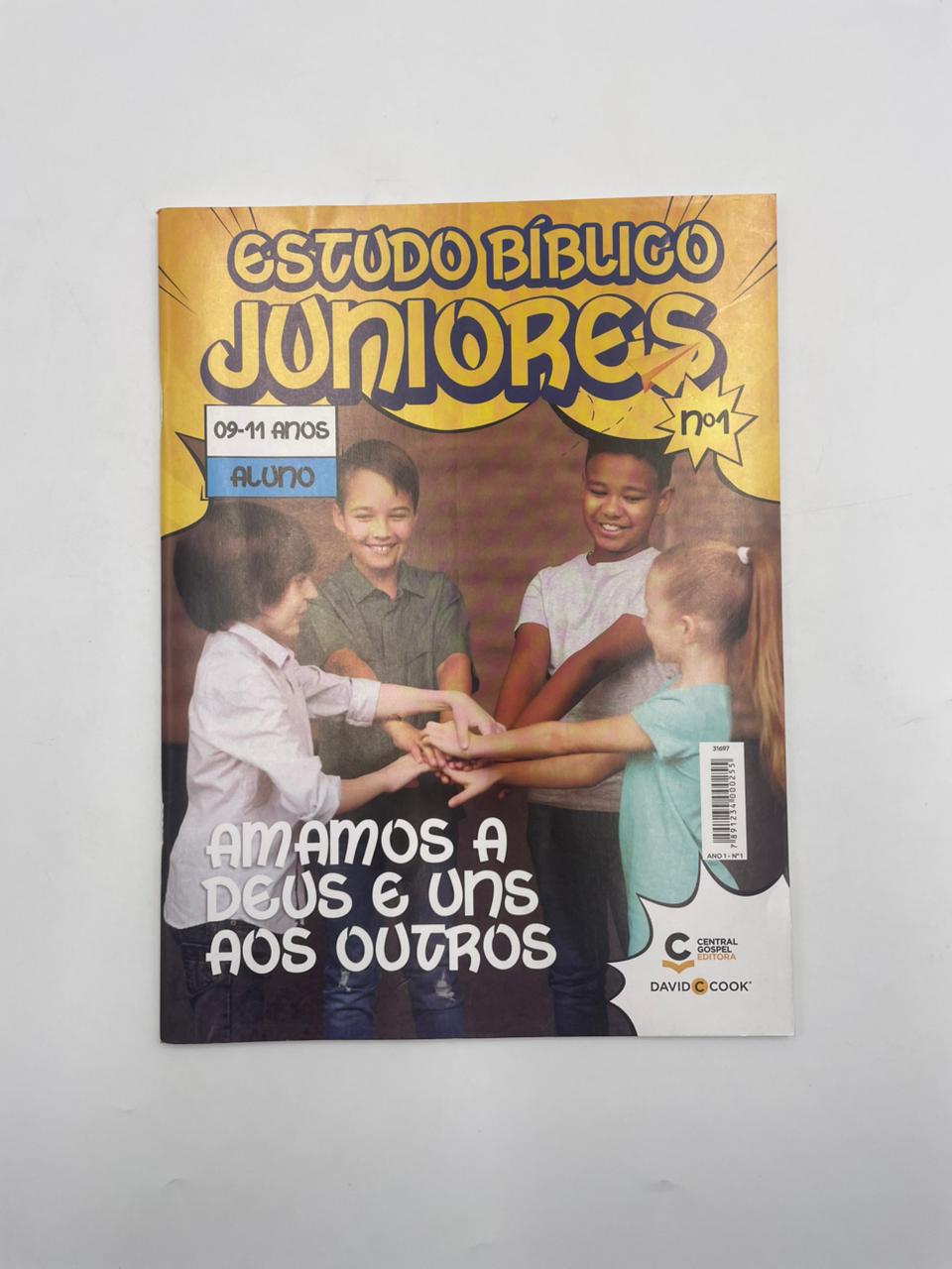 Revista EBD N01 - Juniores (9 a 11 anos) - Amamos a Deus e Uns aos Outros - ALUNO