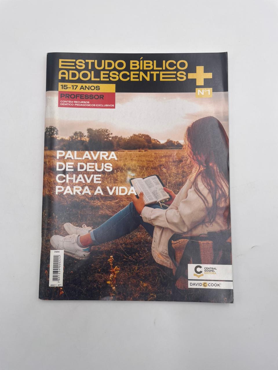 Revista EBD N01 - Adolescentes (15-17 anos) - Palavra de Deus Chave para a Vida - PROFESSOR