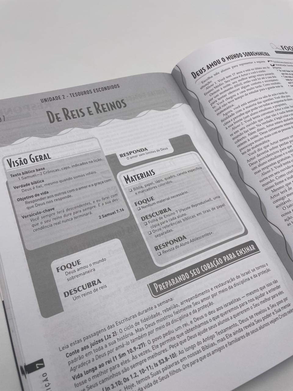 Revista EBD N01 - Adolescentes (15-17 anos) - Palavra de Deus Chave para a Vida - PROFESSOR