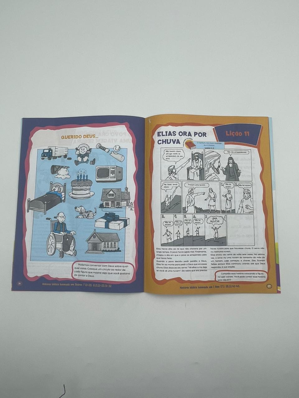 Revista EBD N02 - Jardim de Infancia (4 a 6 anos) - Aprendendo a Estar Perto de Deus  ALUNO