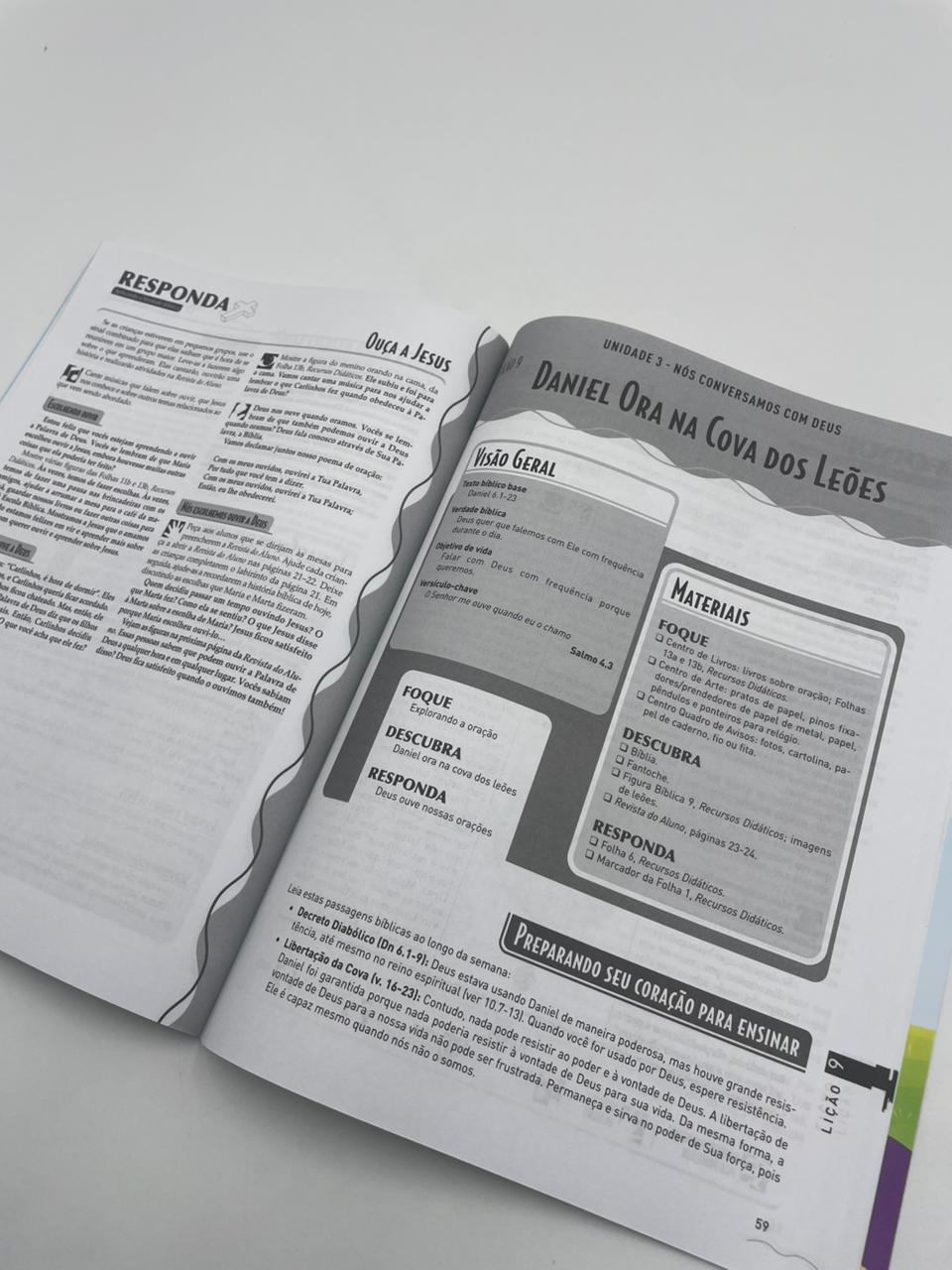 Kit Revista e Recurso Didático EBD N02 - Jardim de Infância (4-6 Anos) - Aprendendo a Estar Perto de Deus  - PROFESSOR