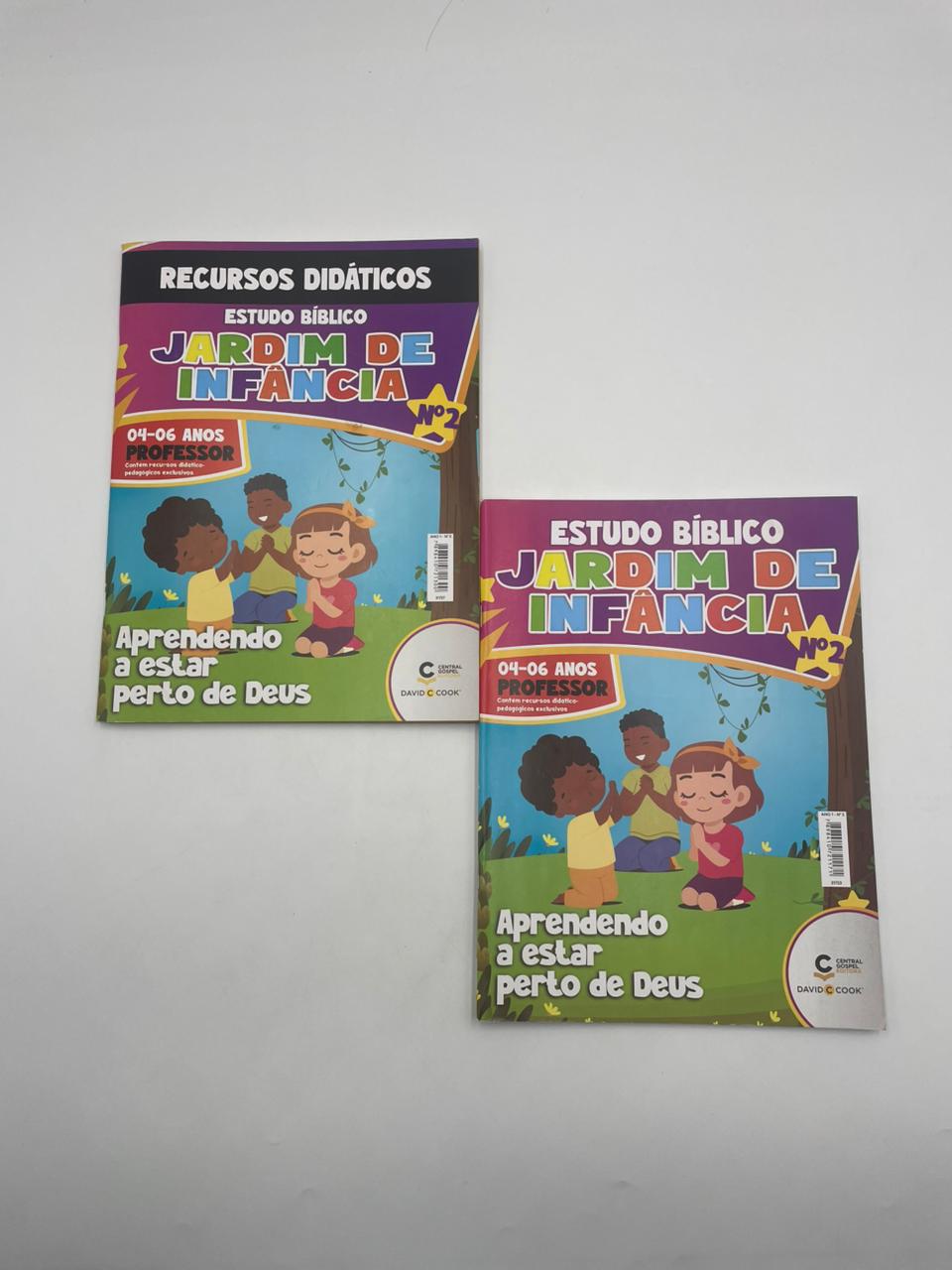 Kit Revista e Recurso Didático EBD N02 - Jardim de Infância (4-6 Anos) - Aprendendo a Estar Perto de Deus  - PROFESSOR