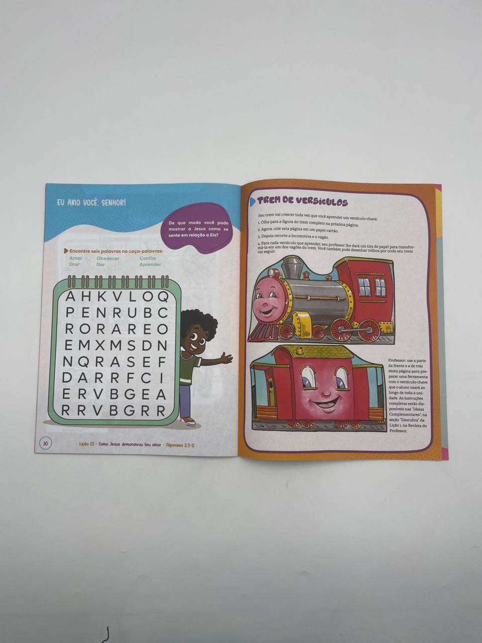 Revista EBD N02 - Primário (7 a 8 anos)  - Aprendendo Sobre Jesus e seu Amor  ALUNO