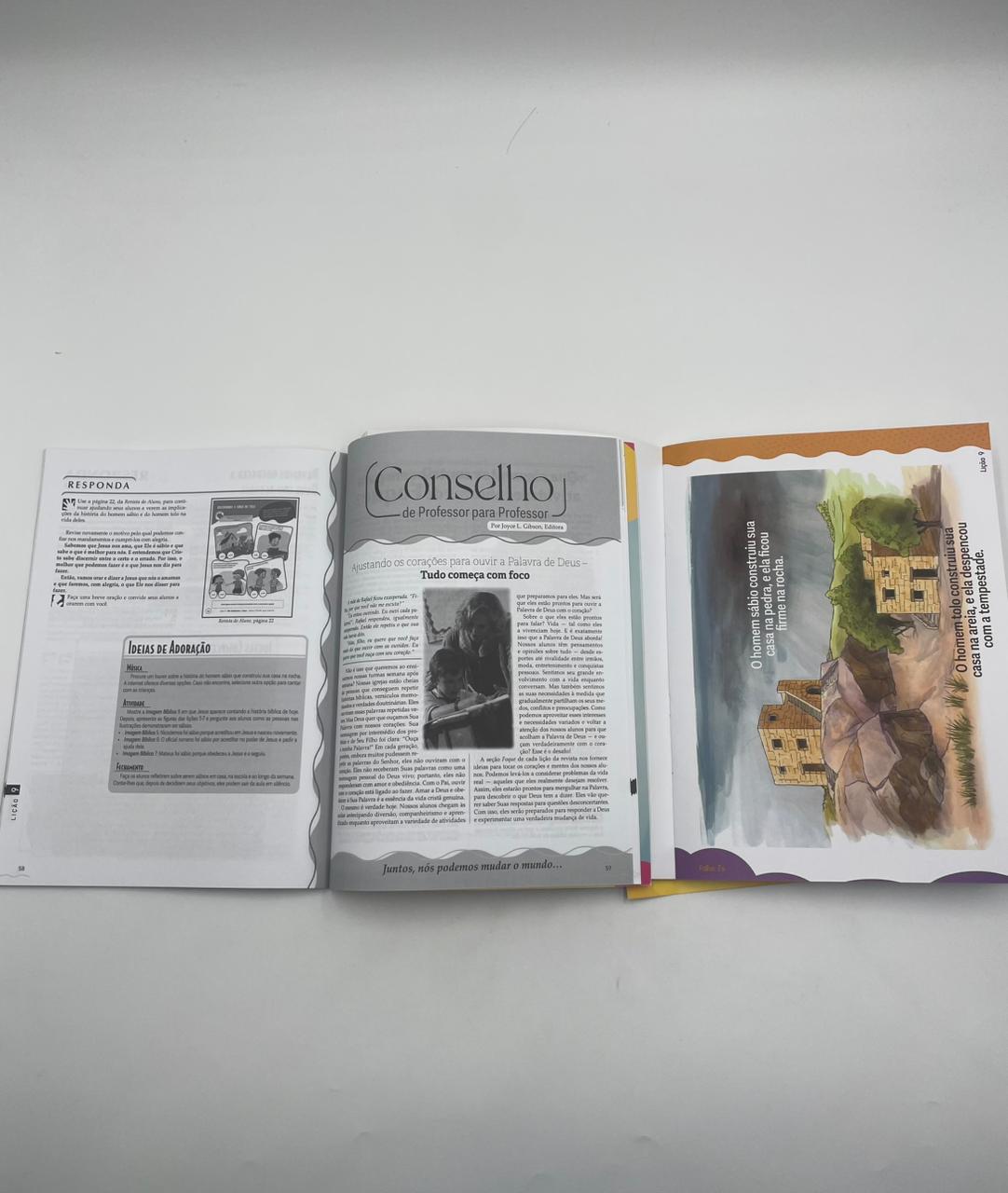 Kit Revista e Recurso Didático EBD 02 - Primários (7 e 8 anos) - Aprendendo Sobre Jesus e seu Amor - PROFESSOR