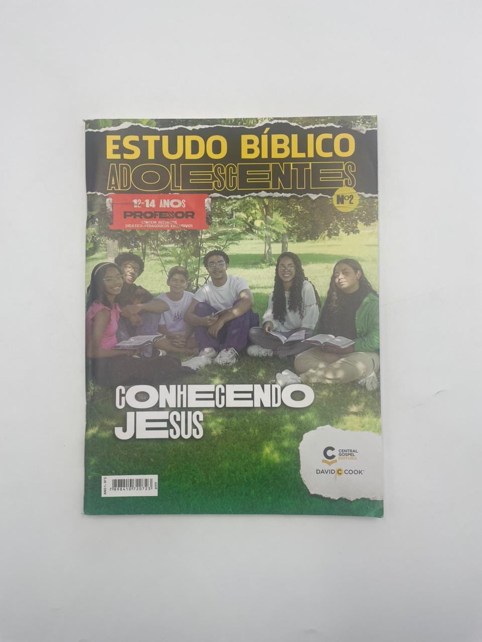 Revista EBD N02 Estudo Bíblico Adolecentes 12 a 14 anos - PROFESSOR