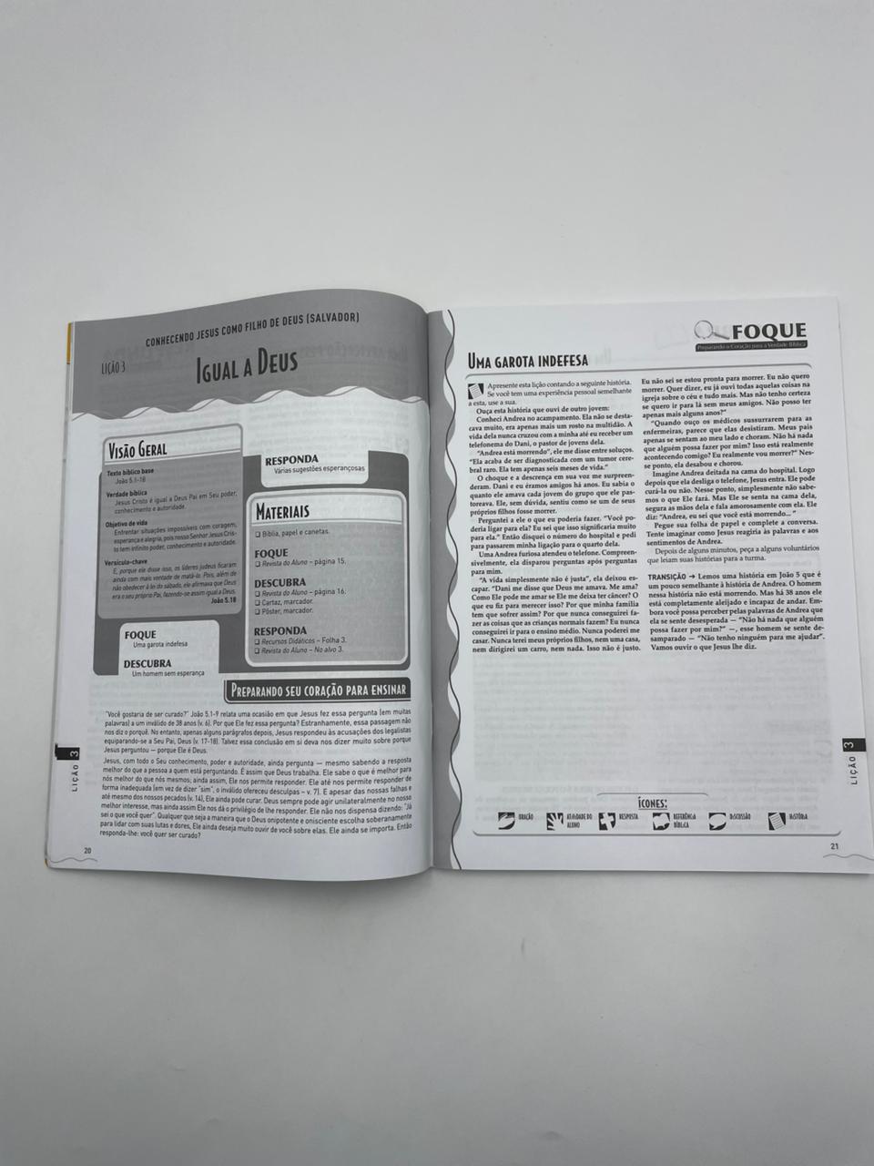 Revista EBD N02 Estudo Bíblico Adolecentes 12 a 14 anos - PROFESSOR