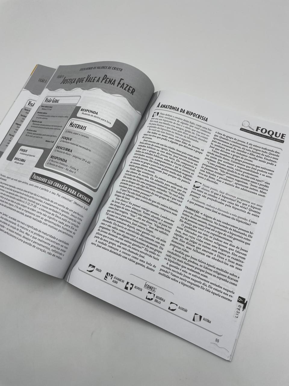 Revista EBD N02 Estudo Bíblico Adolecentes 12 a 14 anos - PROFESSOR