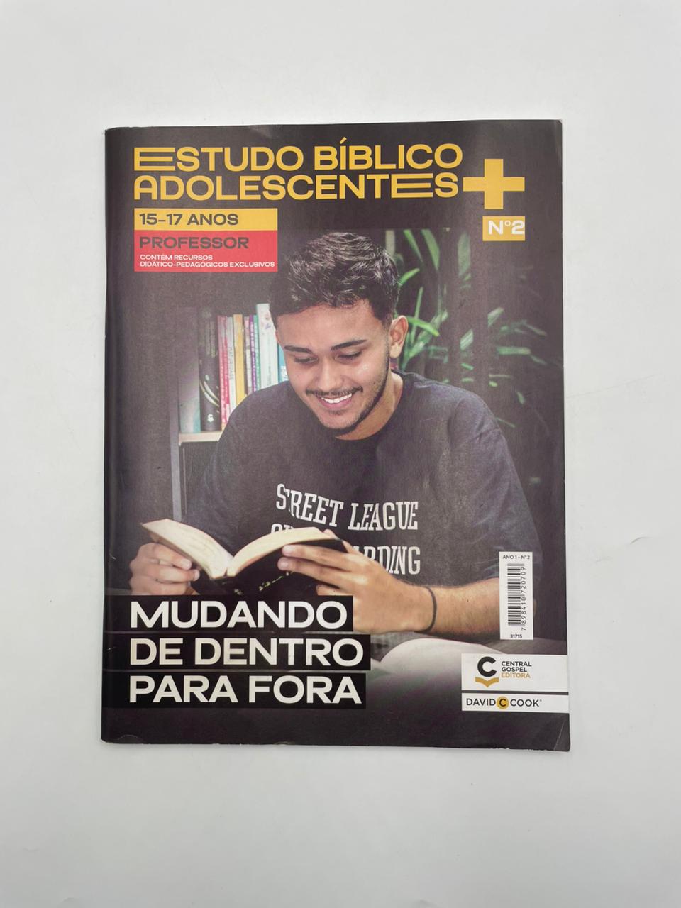 Revista EBD N02 - Adolecentes (15 a 17 anos) Mudando de Dentro Para Fora- PROFESSOR