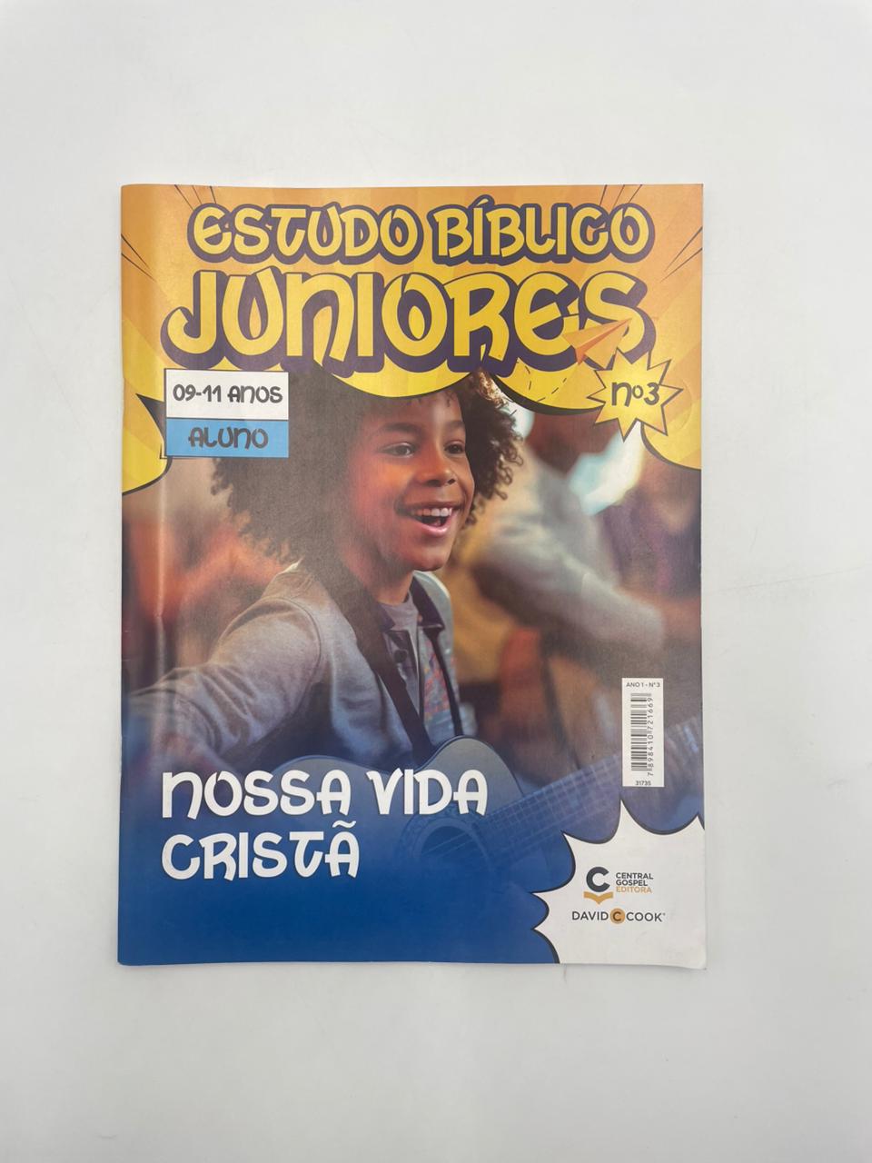 Revista EBD N03 Juniores (09 a 11 anos) - Nossa Vida Cristã - ALUNO