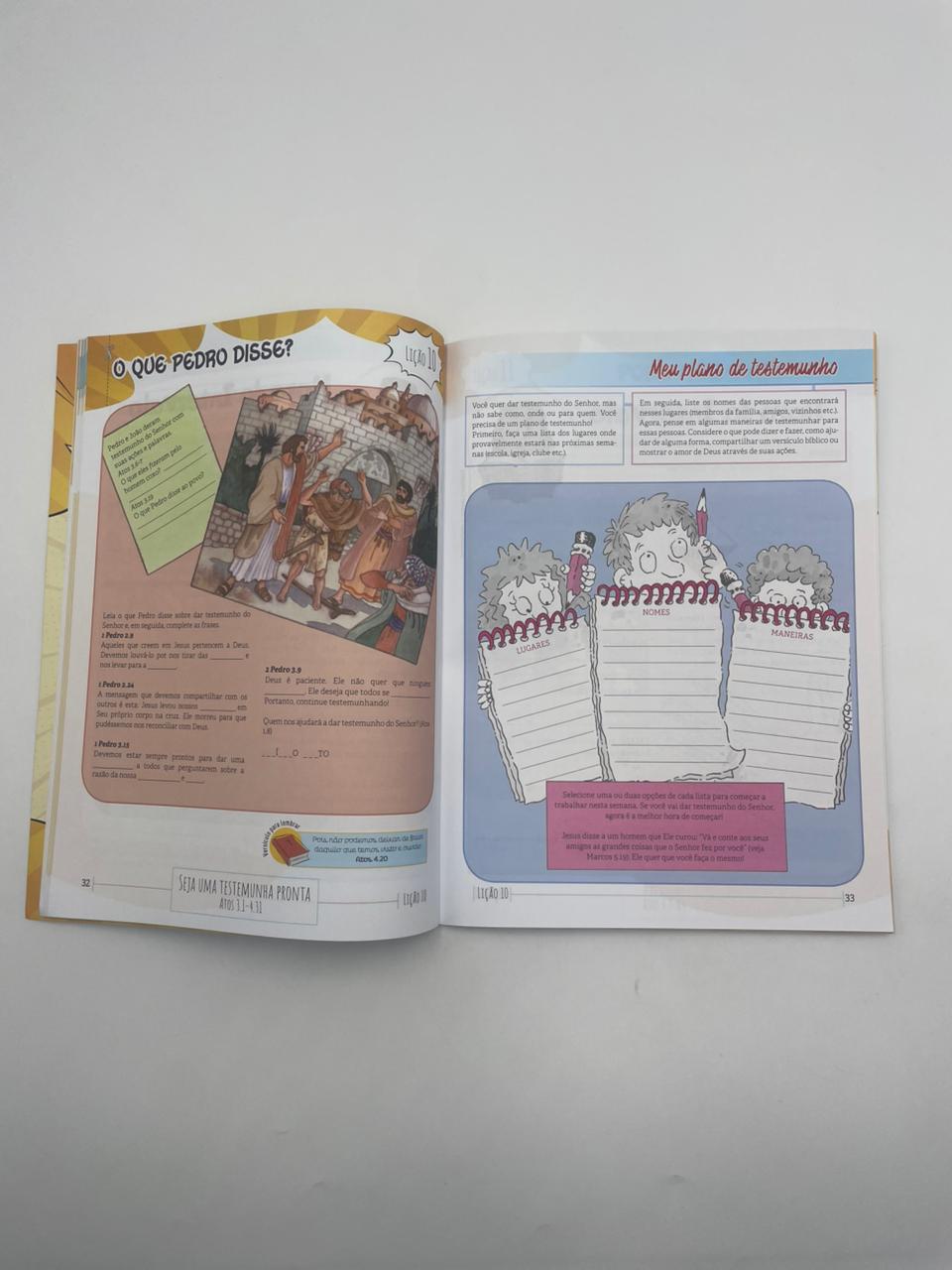 Revista EBD N03 Juniores (09 a 11 anos) - Nossa Vida Cristã - ALUNO