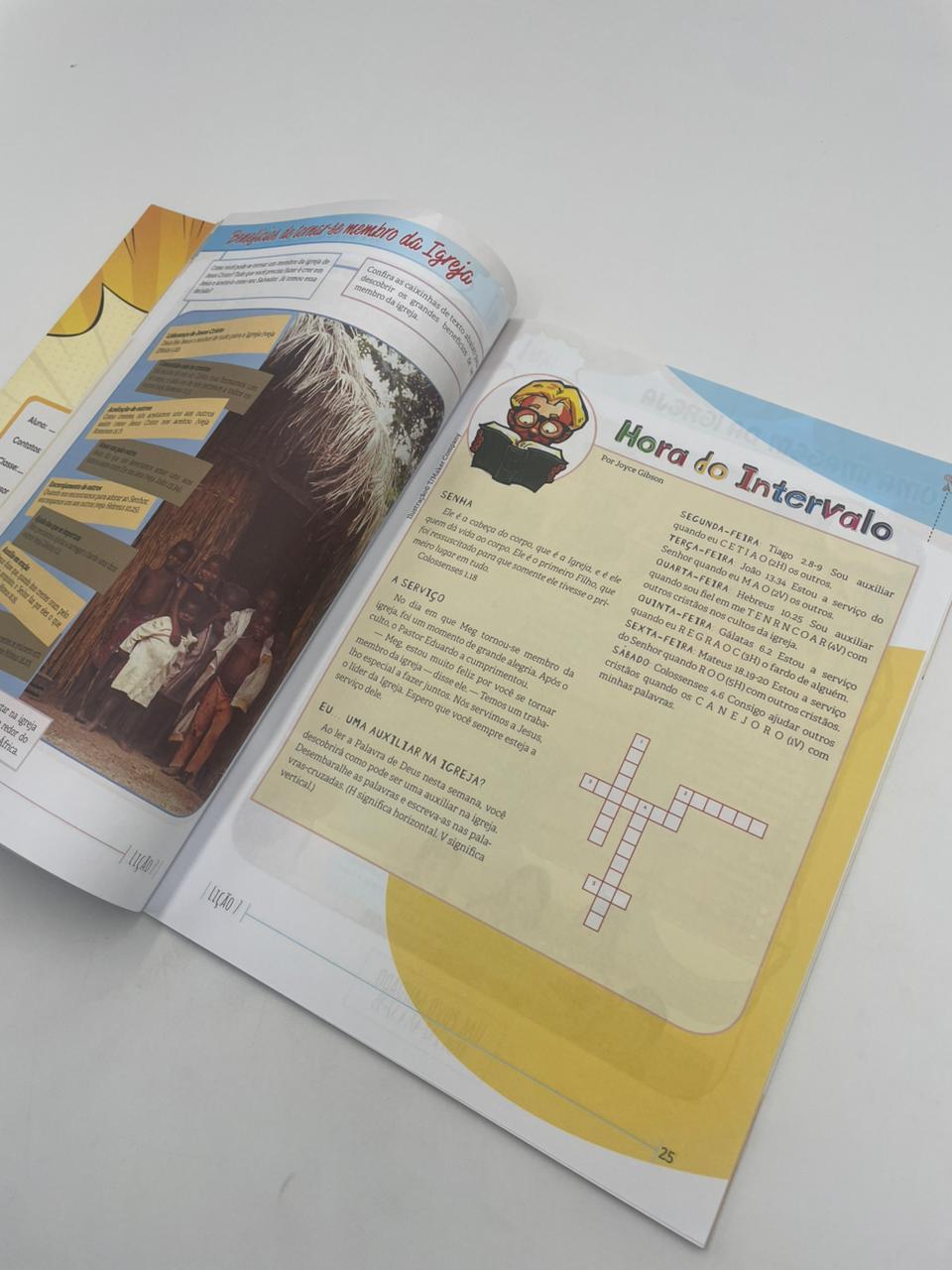 Revista EBD N03 Juniores (09 a 11 anos) - Nossa Vida Cristã - ALUNO