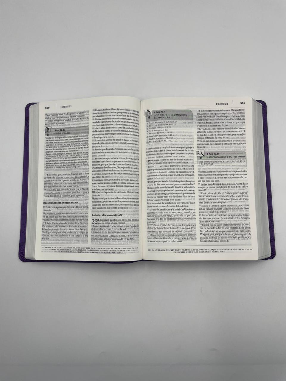 Bíblia Para Pregadoras e Lideres Geziel Gomes - Lilás (Capa Nova)