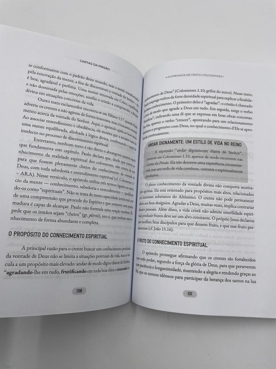 Livro Cartas da Prisão