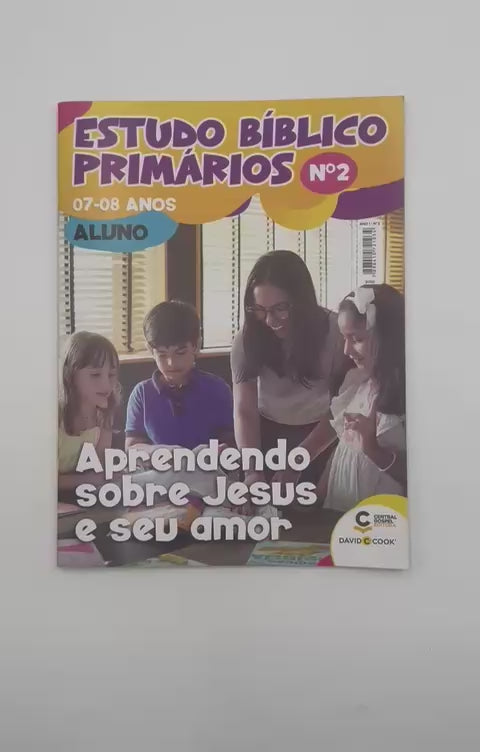 Revista EBD N02 - Primário (7 a 8 anos)  - Aprendendo Sobre Jesus e seu Amor  ALUNO