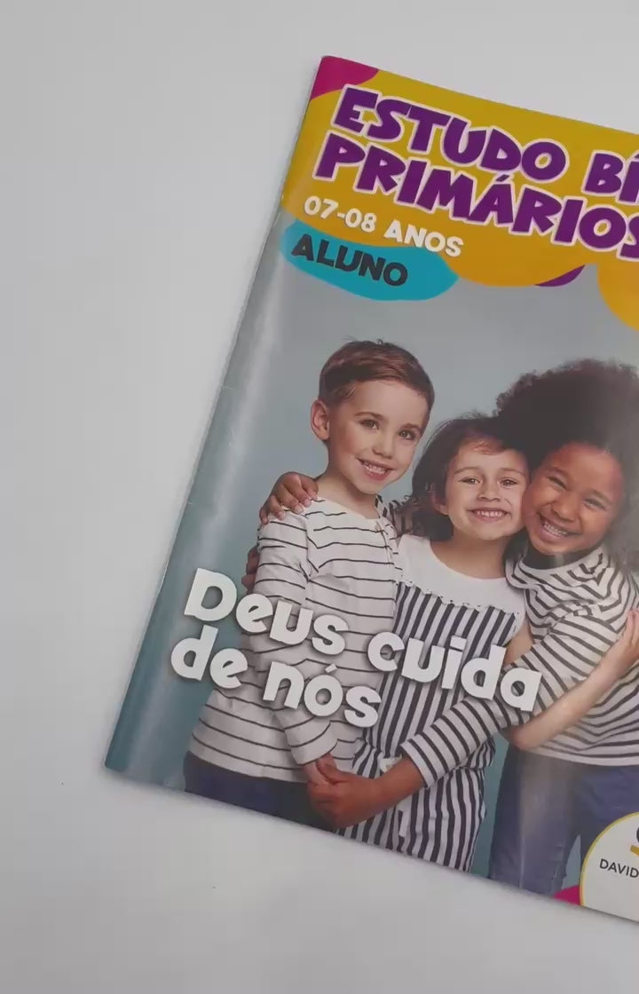Revista EBD N01 (7-8 anos) - Deus Cuida de Nós - ALUNO