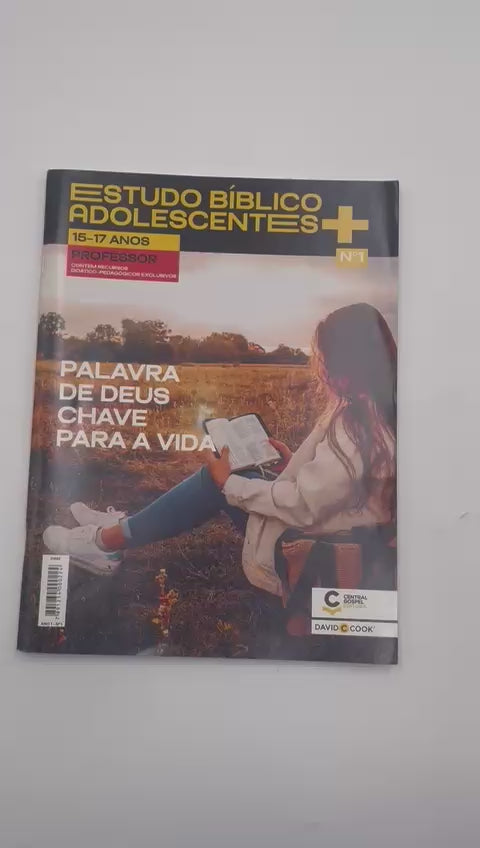 Revista EBD N01 - Adolescentes (15-17 anos) - Palavra de Deus Chave para a Vida - PROFESSOR