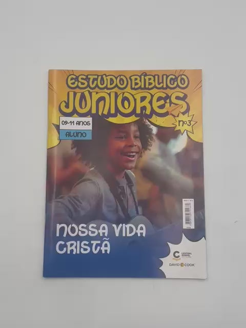 Revista EBD N03 Juniores (09 a 11 anos) - Nossa Vida Cristã - ALUNO